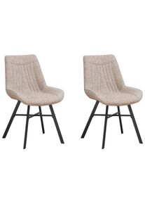 Stuhl-Set Samuel ca. 53x87 cm 2er-Set Wei&szlig;