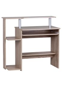 Computertisch ca. 94x48x90 cm Eichefarben