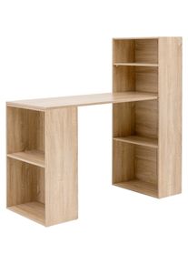 Computertisch ca. 120x53x120 cm Eichefarben