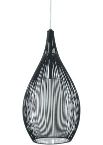 Eglo H&auml;ngeleuchte "RAZONI", schwarz, 1, &Oslash; 19cm, 1 Stk., Leuchten, H&auml;ngeleuchte, H130 x &Oslash;19 cm, Vintage, Industrial, 1X60W exkl., H&auml;ngeleuchte