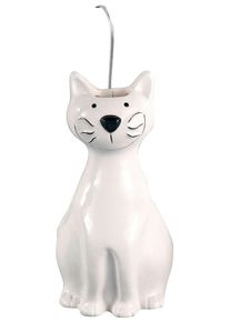 Luftbefeuchter Wenko "Katze", wei&szlig;, B:10,5cm H:21cm, Luftbefeuchter, Luftbefeuchter, 2 tlg.
