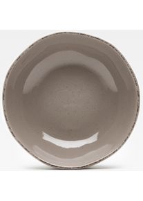 Pastateller Van Well "Urban, tiefer Teller 19 cm, 6 St&uuml;ck", braun, H:5,5cm &Oslash;:19cm, Steinzeug, Speiseteller, Pastateller, Teller Set, sp&uuml;lmaschinen- und mikrowellengeeignet