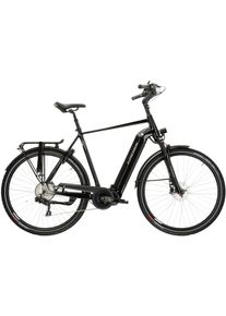 E-Bike KROSS "Trans Hybrid Prestige 504 28 Zoll schwarz - Shimano Mittelmotor" Gr. 61, schwarz (schwarz, schwarz), Elektrofahrr&auml;der, 61cm, 28 Zoll (71,12cm), E-Bike, SHIMANO 36 V/250 W DU-E6110, Mittelmotor