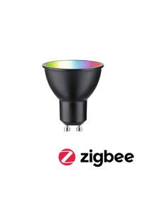 Paulmann LED-Leuchtmittel "Smart Reflektor matt 350lm 2200K-6500K 230V", Energieeffizienz: F, schwarz, L:5,5cm &Oslash;:5cm, Leuchtmittel, LED-Leuchtmittel