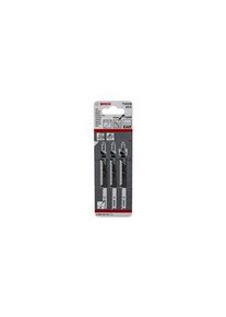 Bosch 9 Teeth Per Inch Wood 75mm Cutting Length Jigsaw Blade, Pack of 3 - 2608630557