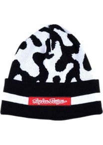 Troy Lee Designs Flow Camo, gorro , cor: Preto/Branco , tamanho: Medida unit&aacute;ria