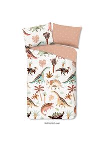 M&Ouml;BELIX M&ouml;belix , Mehrfarbig , Textil , Dinosaurier , 140x200 cm , atmungsaktiv , Kinder- & Jugendzimmer, Kinderbettw&auml;sche