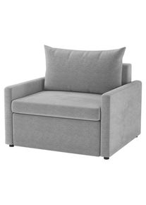 Mid.you , Grau , Textil , 92x89x103 cm , Made in EU , Liegefunktion, gepolsterte Armlehnen , Wohnzimmer, Sofas & Couches, Schlafsofas, Schlafsessel