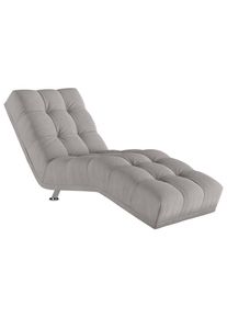 Mid.you , Grau , Textil , 68x88x164 cm , Wohnzimmer, Sofas & Couches, Relaxliegen & R&eacute;cami&egrave;ren