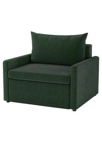 Mid.you , Dunkelgr&uuml;n , Textil , 92x89x103 cm , Made in EU , Liegefunktion, gepolsterte Armlehnen , Wohnzimmer, Sofas & Couches, Schlafsofas, Schlafsessel