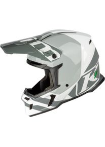 Klim F5 Koroyd Ascent Mips, motocross helmet , color: White/Light Grey/Grey , size: XL
