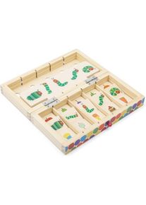 Small Foot Raupe Nimmersatt Bildersortierbox | multicolore