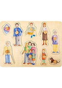 Small Foot Setzpuzzle Familie | multicolore