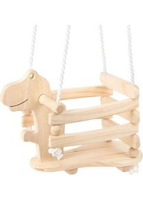Small Foot Dinoschaukel Rex | jasnobrązowy