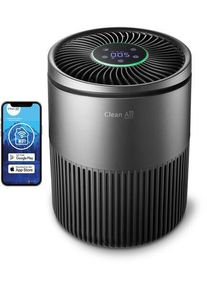 Clean Air Optima Purificateur d'air intelligent HEPA &agrave; ionisation UV CA-503T Compact Smart | titan