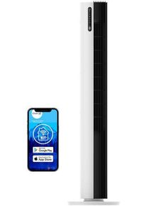 Clean Air Optima Luxus-Ventilateur de tour CA-407W Smart | blanc/noir