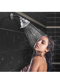 High Pressure Handheld Shower Head 5-Speed Adjustable Water-Saving Bathroom Shower Head Handheld Spray Shower Bathroom Supplies