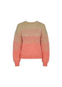 Tchibo - Sweter o grubym splocie - dla pań - rozmiar M 40/42 - kolor: beżowy/czerwony