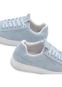 ELBSAND Dames Sneaker in blauw ,maat 39, Witt, 100% Leer