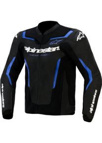 Alpinestars GP Force V2 Airflow, leather jacket perforated , color: Red/Neon-Red/Black , size: 46