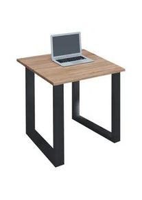 Vcm Schreibtisch Lona Sonoma Eiche/Schwarz