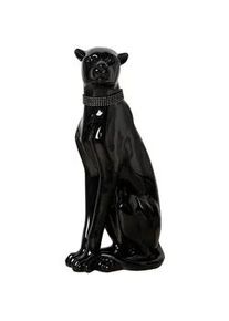 Dekopanther Poly Schwarz Hochglanz