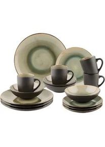 Kombiservice Turin Grau, 16-teilig