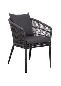 Gartensessel Genua Dunkelgrau