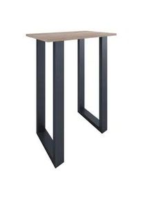 Vcm Bartisch Xona ca. 80x102x50 cm Schwarz/Eiche