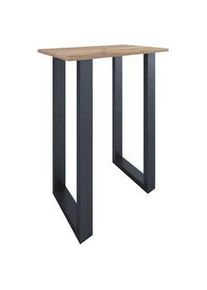 Vcm Bartisch Xona ca. 80x102x50 cm Eiche/Schwarz