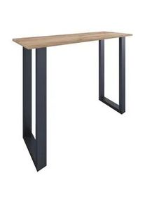 Vcm Bartisch XONA Schwarz/Eiche ca.140x102x50cm
