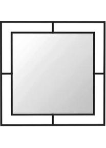Spiegel Corner ca. 58x58 cm Schwarz