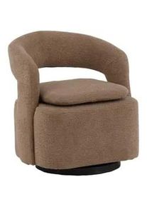 Cocktailsessel Laurel Beige Boucl&eacute;