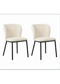 Stuhl-Set Bourges Wei&szlig;