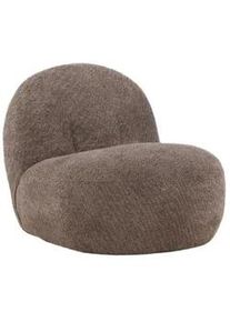 Cocktailsessel Omaha Dunkelgrau Boucl&eacute;