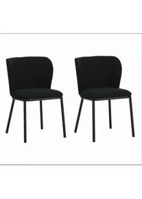 Stuhl-Set Bourges Schwarz