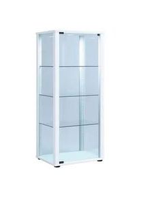 Vcm Vitrine Kavisa Wei&szlig;