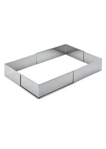 Bageramme firkantet rustfrit st&aring;l