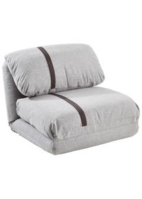 Livetastic Schlafsessel, Hellgrau, Textil, 78x58x82 cm, Liegefunktion, Wohnzimmer, Sofas & Couches, Schlafsofas, Schlafsessel
