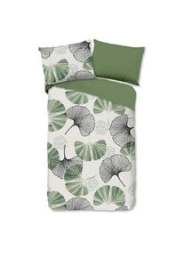 M&Ouml;BELIX M&ouml;belix , Mehrfarbig , Textil , Bl&auml;tter , 140x200 cm , atmungsaktiv , Heimtextilien, Schlaftextilien, Bettw&auml;sche, Renforc&eacute; Bettw&auml;sche