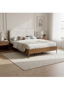 Holzbett Amina Elfenbein ca. 180x200 cm