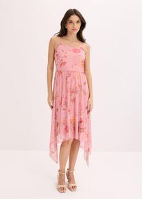 Jerseykleid aus zartem Mesh, rosa, Gr&ouml;&szlig;e 48/50 (XL), bonprix