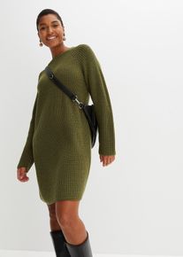 Strickkleid, gr&uuml;n, Gr&ouml;&szlig;e 44/46 (L), bonprix