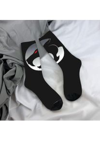 Custom Fun Men's Cartoon Anime Thundercats Logo Dress Socks Unisex Comfortable Warm 3D Printing Crew Socks