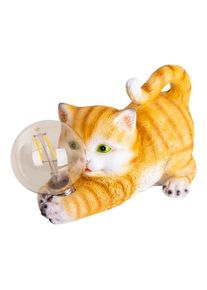 N&auml;ve N&auml;ve , Braun , Kunststoff , Tierform , 11x15x25 cm , T&Uuml;V-gepr&uuml;ft , Beleuchtung, Au&szlig;enleuchten, Solarleuchten