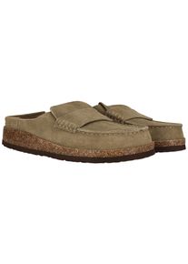 Sandale NOU "Emilio M Leather Cork MOC V2", Herren, Gr. 45, fallen rock, Leder, Schuhe Sandale