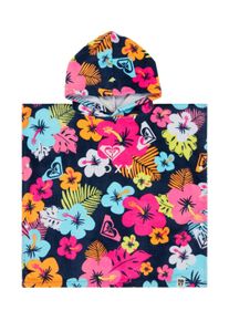 Bademantel Roxy "Stay Magical Printed", Kinder, mood indigo morning flowers tw, Obermaterial: 100% Walkfrottier;, Hausm&auml;ntel Bademantel