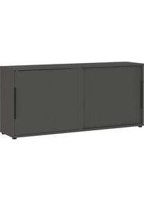 Aktenschrank Riberea in Graphitfarben