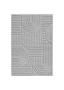 Ayyildiz Hochflorteppich Art Silberfarben ca. 140x200cm