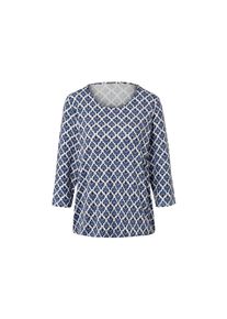 Tchibo - Női 3/4-es ujj&uacute; p&oacute;l&oacute;bl&uacute;z - nő - m&eacute;ret S 36/38 - k&eacute;k/mint&aacute;s